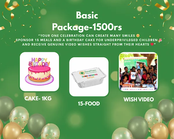 Basic Birthday Package